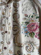 Antique Cross-stitch Flowers