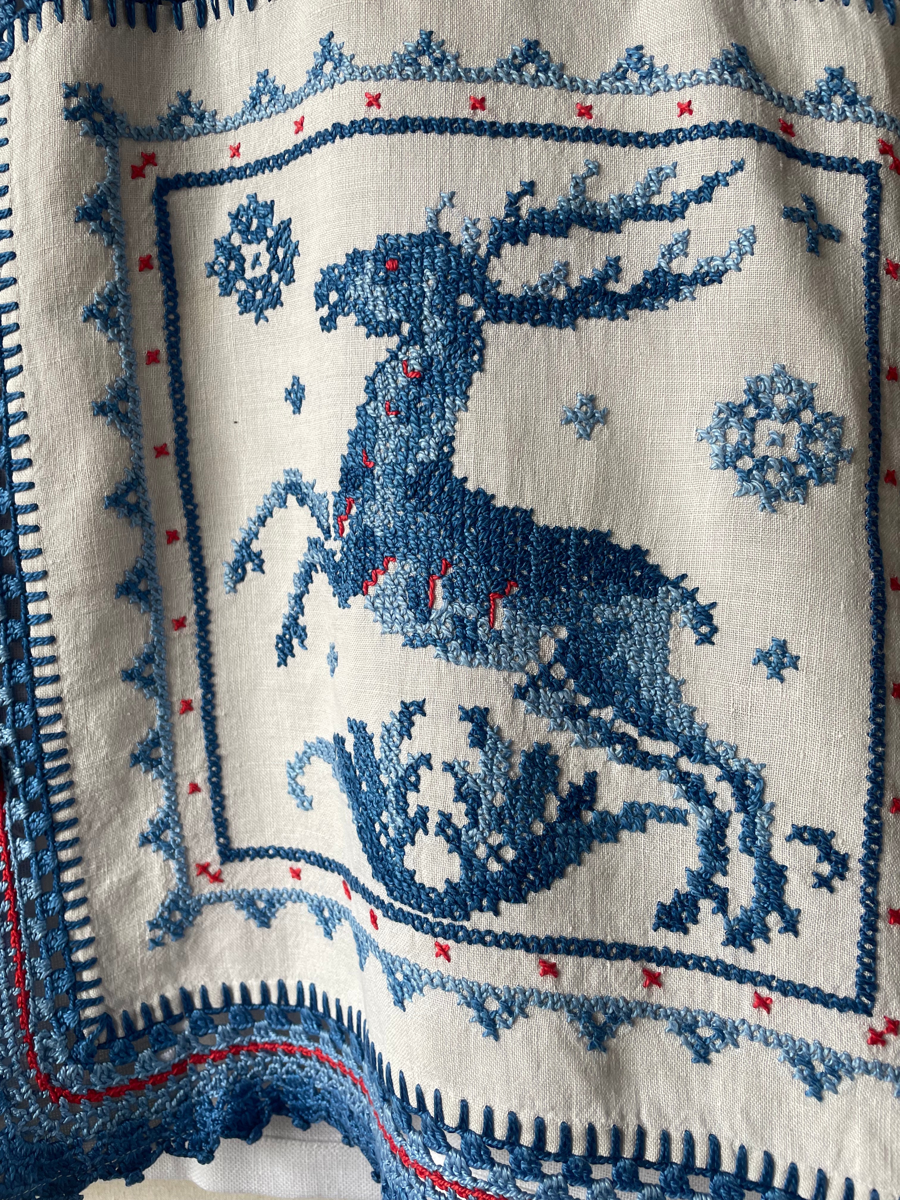 Blue Crochet