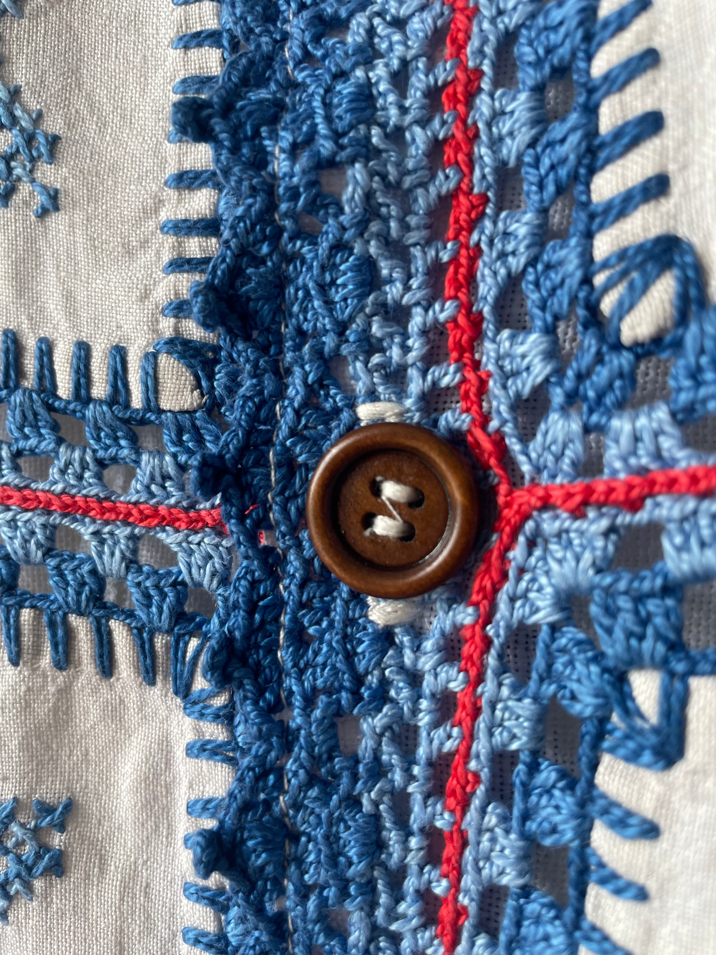 Blue Crochet