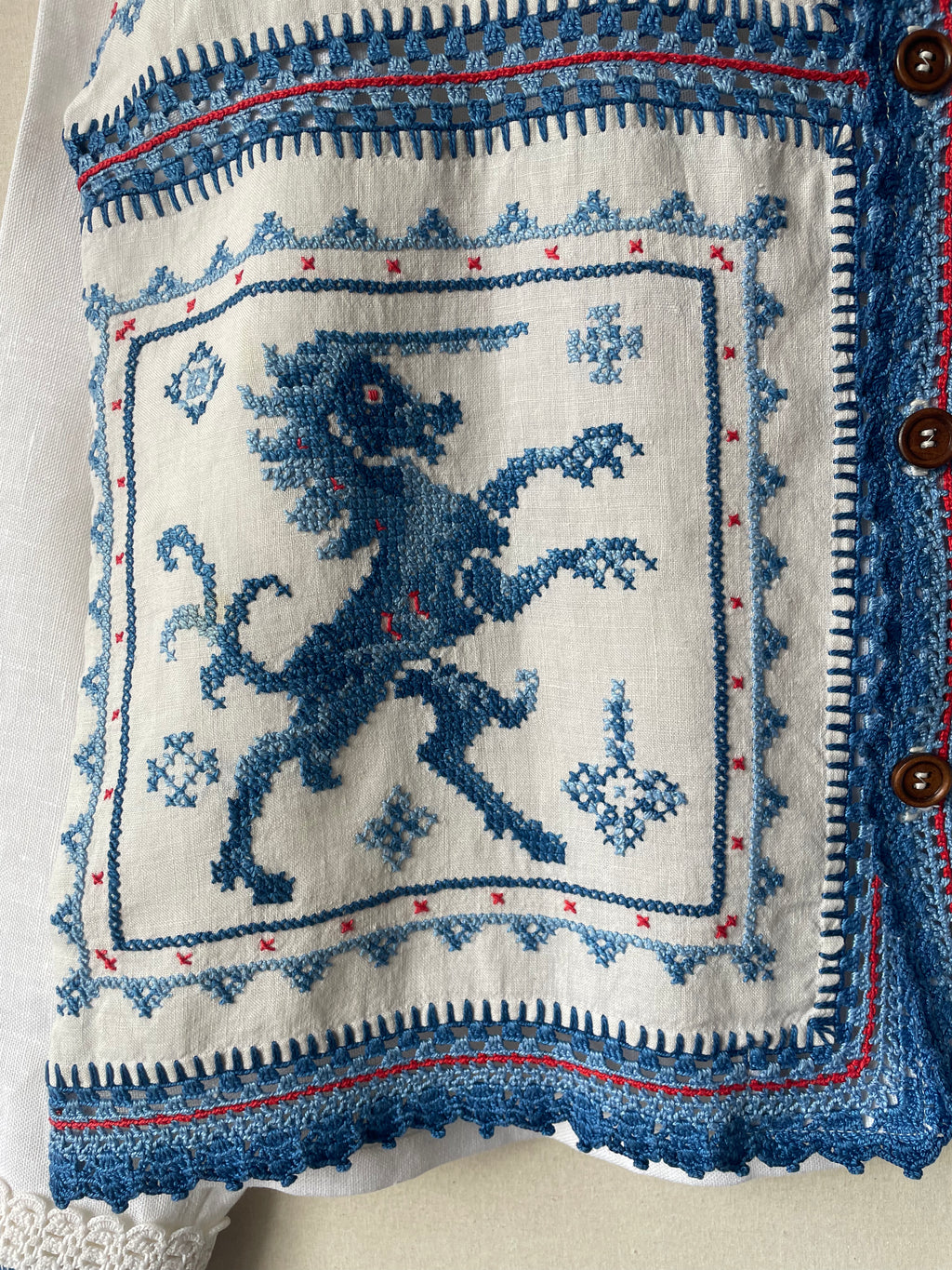 Blue Crochet