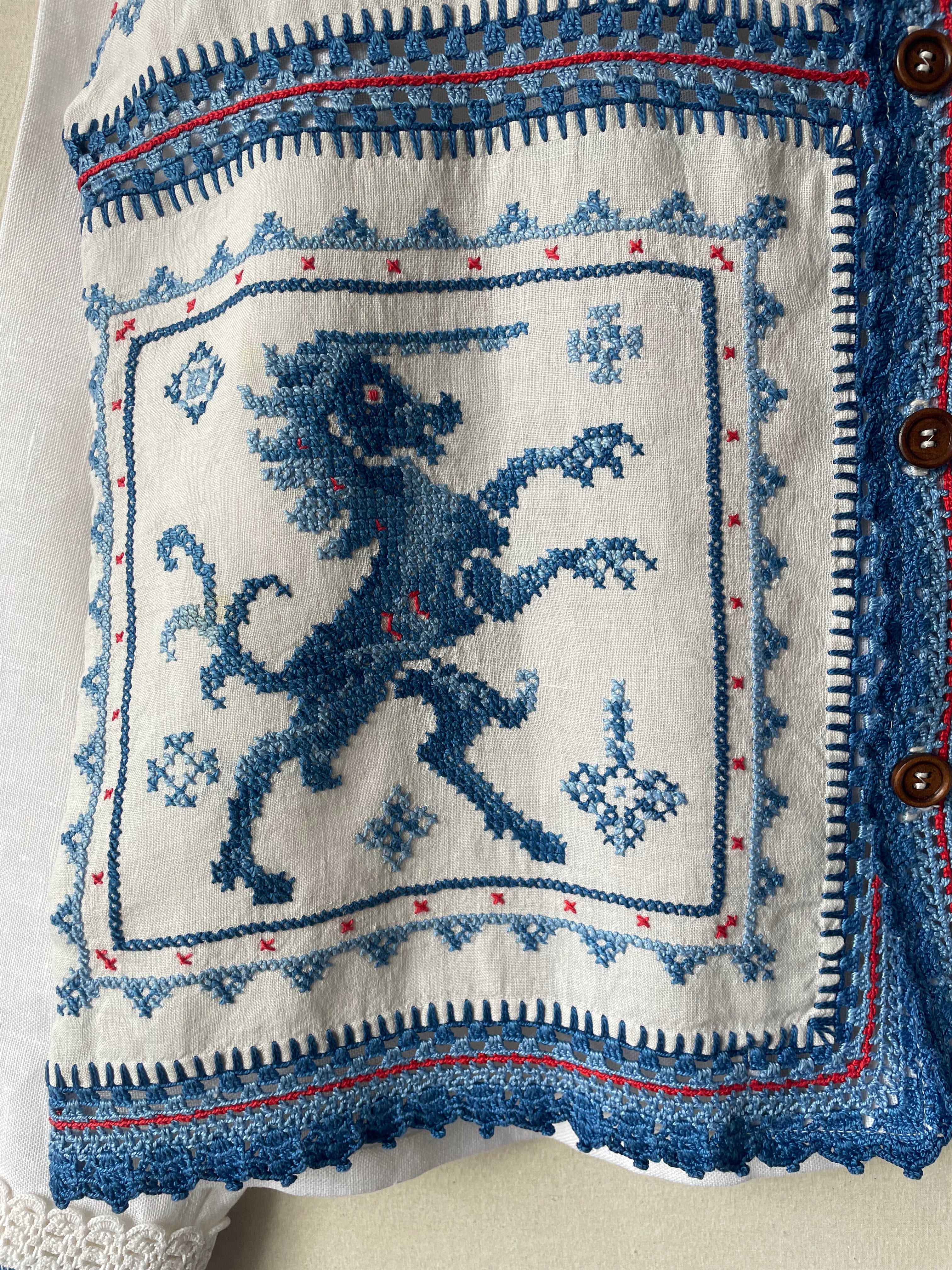 Blue Crochet