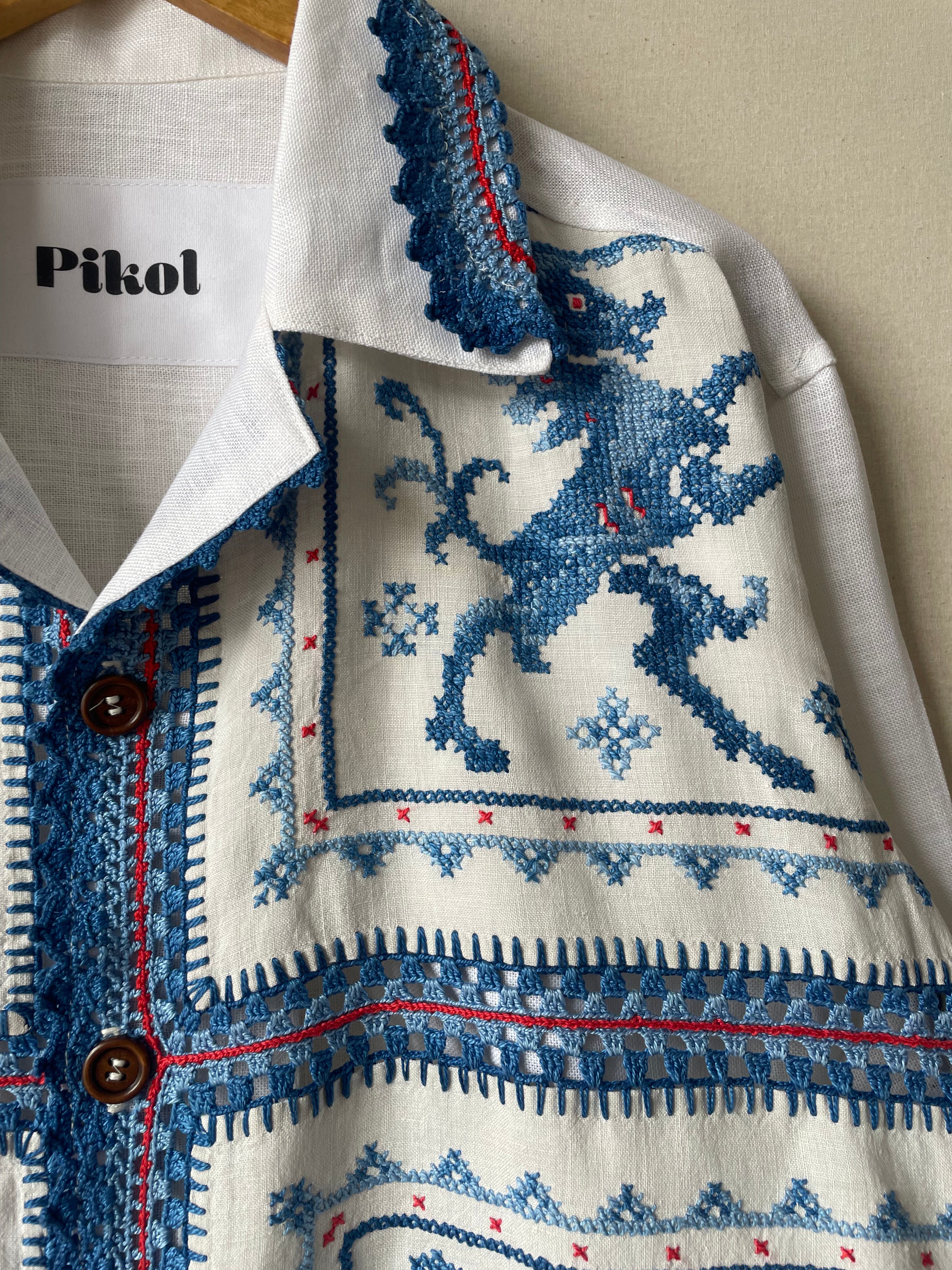 Blue Crochet