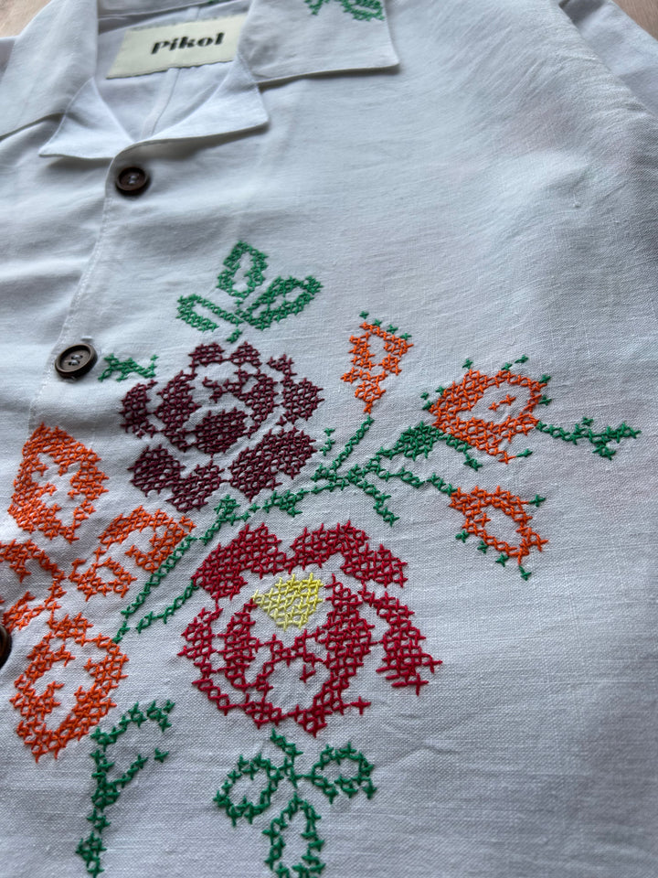 Floral Cross Stitch (Cropped)