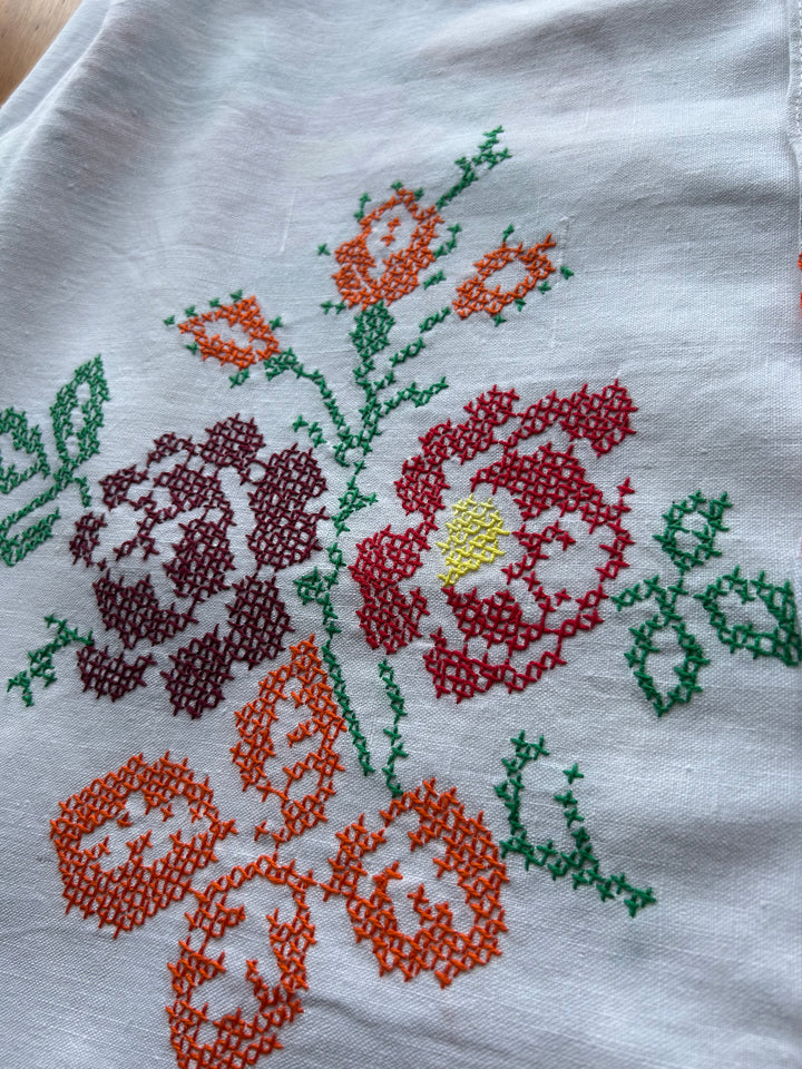 Floral Cross Stitch (Cropped)