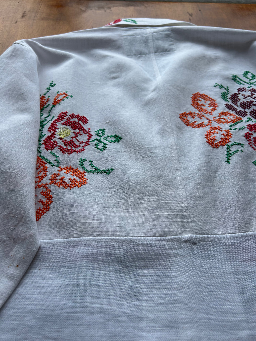 Floral Cross Stitch (Cropped)