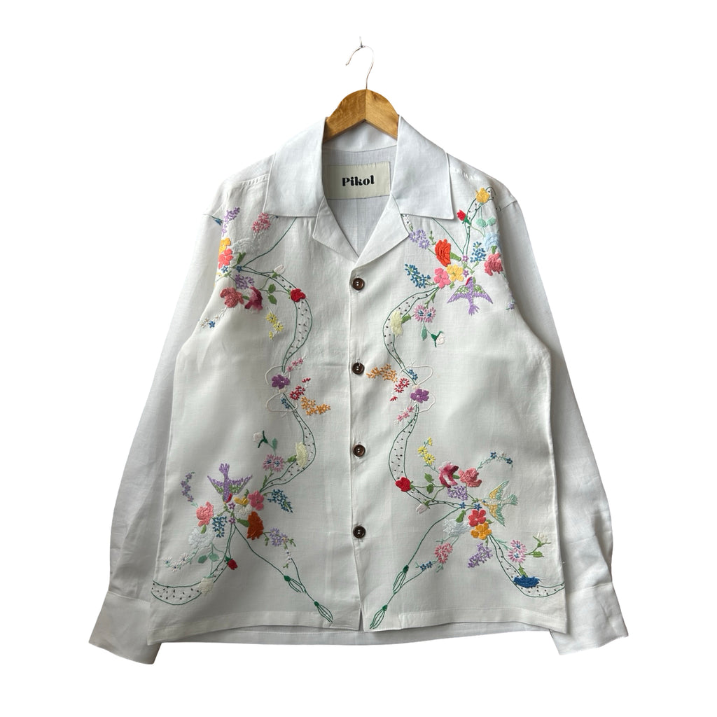 Floral Swallows