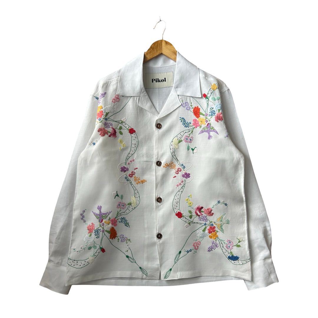 Floral Swallows