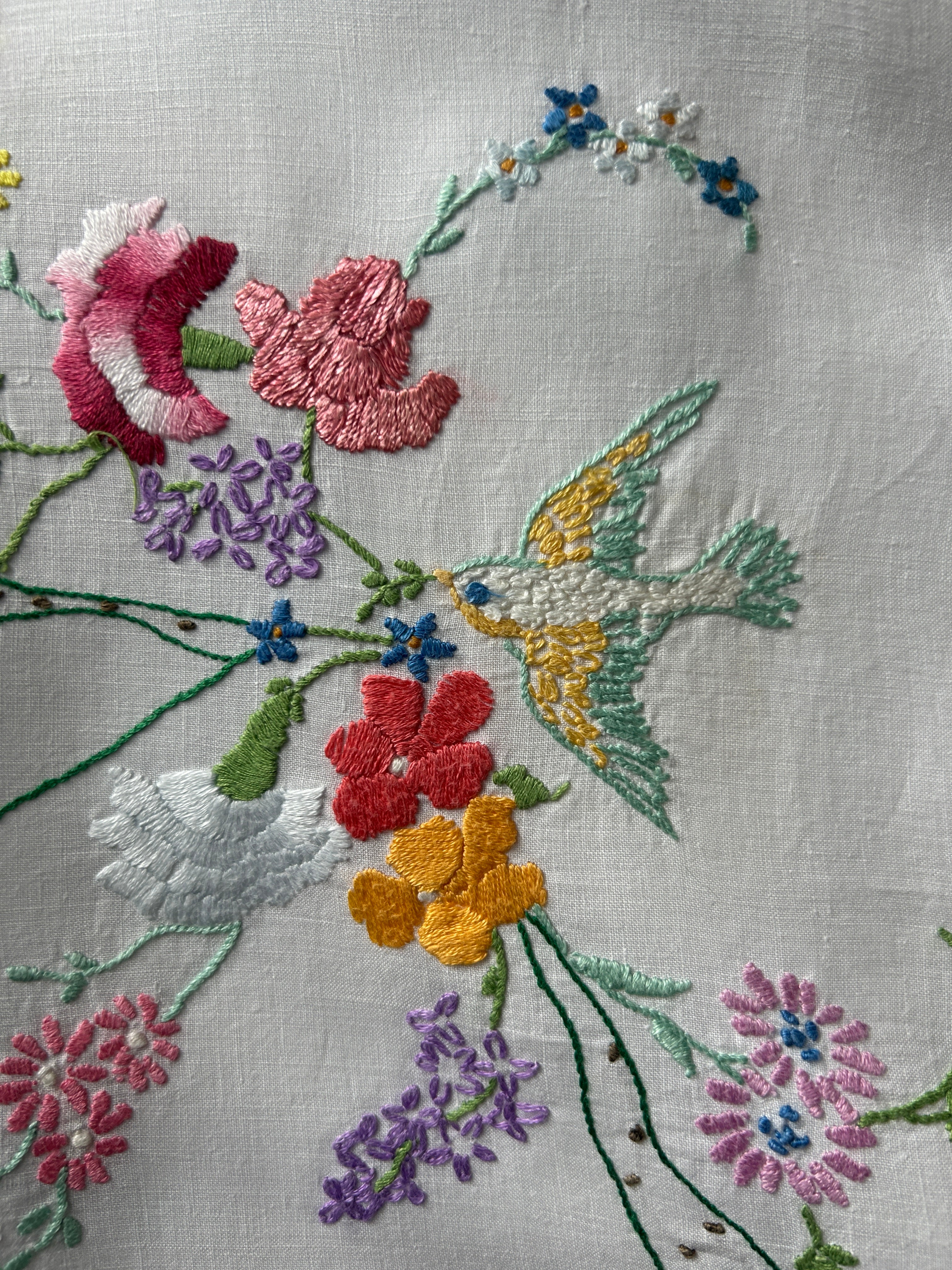 Floral Swallows