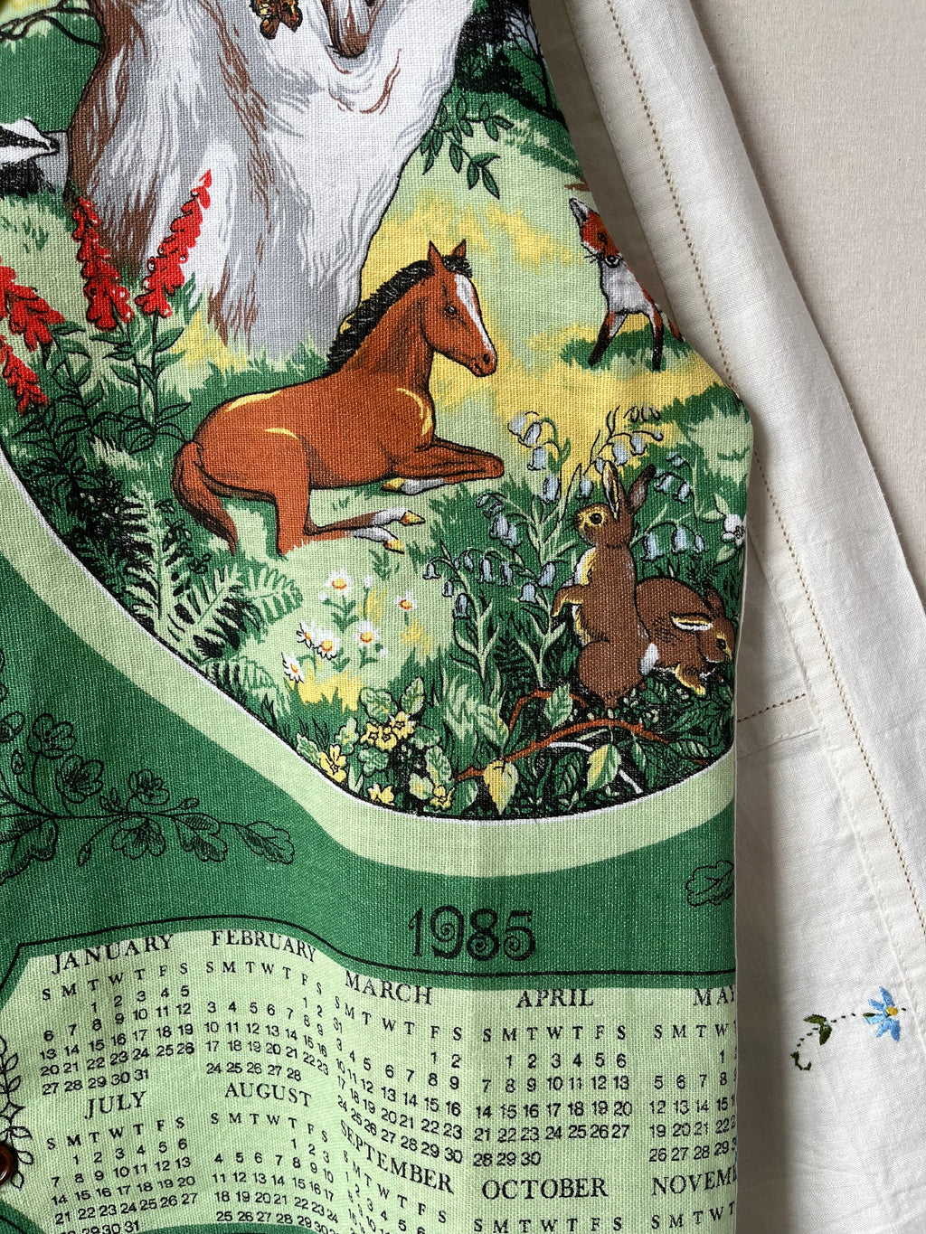 Woods Calendar 1985