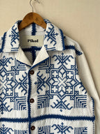 Blue Cross-stitch
