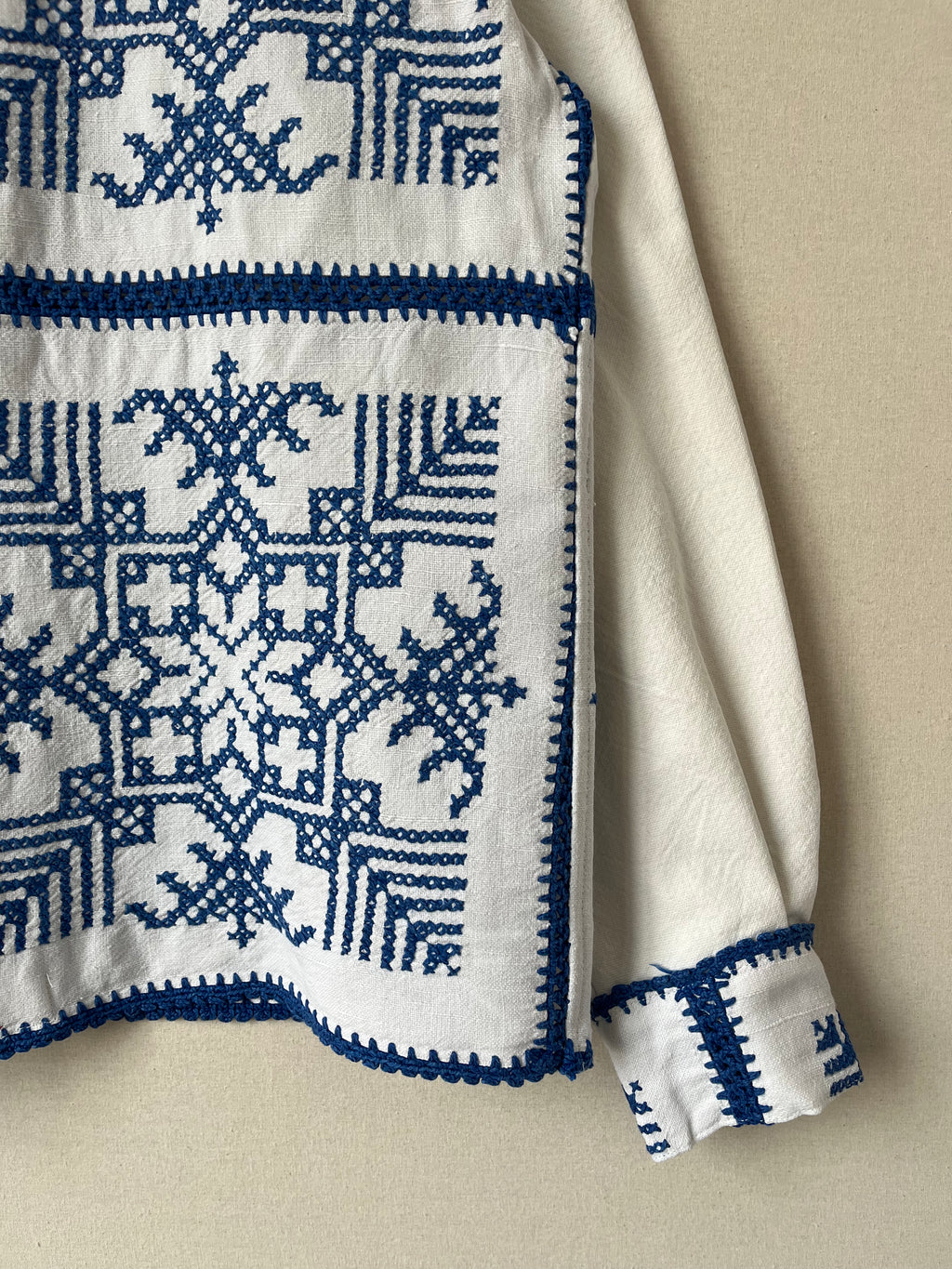 Blue Cross-stitch