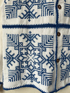 Blue Cross-stitch