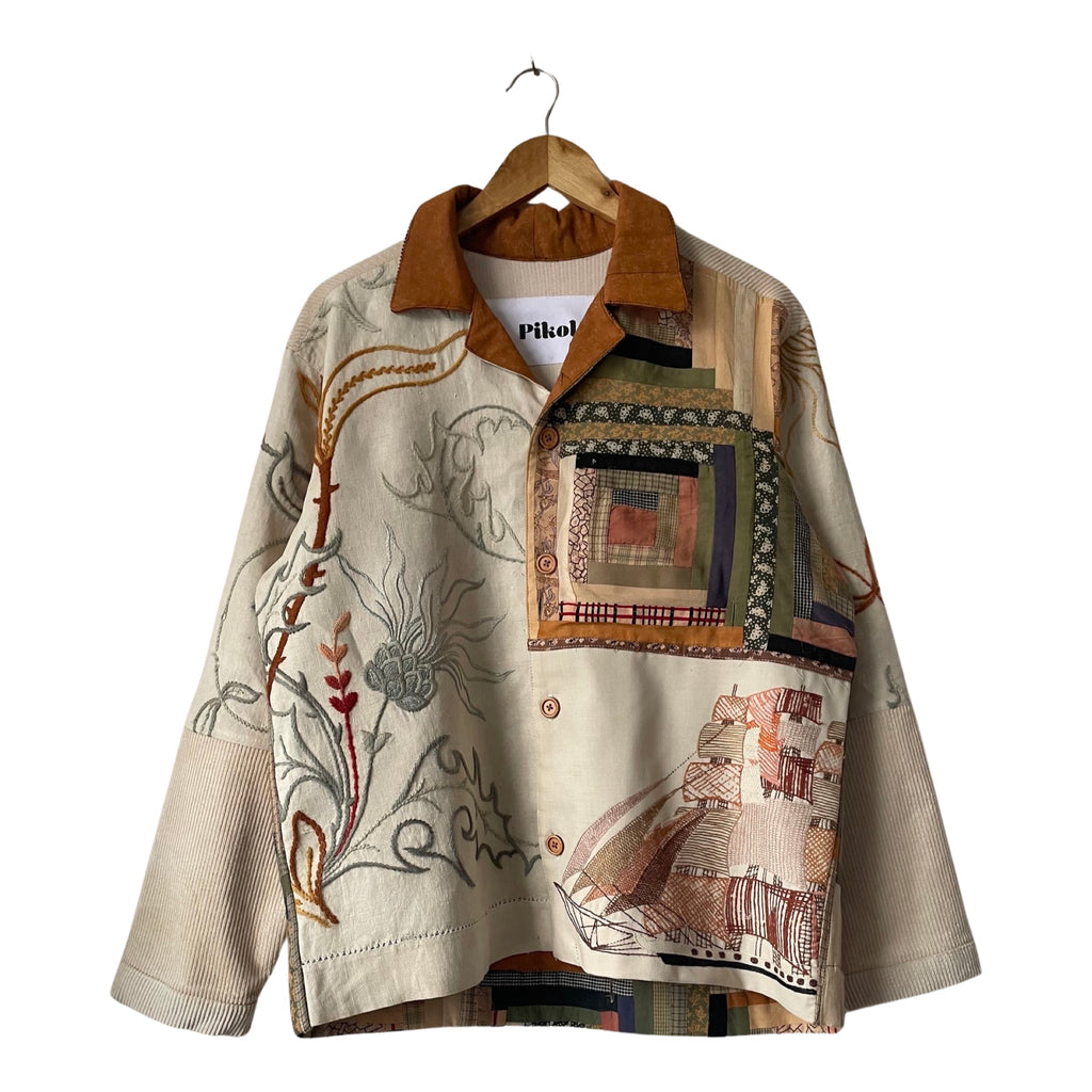 Patchwork Overshirt 1