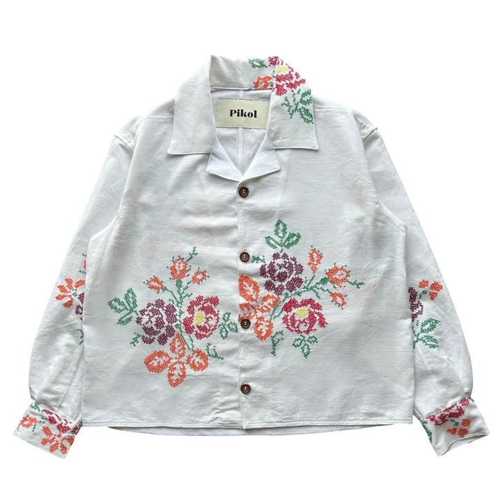 Floral Cross Stitch (Cropped)