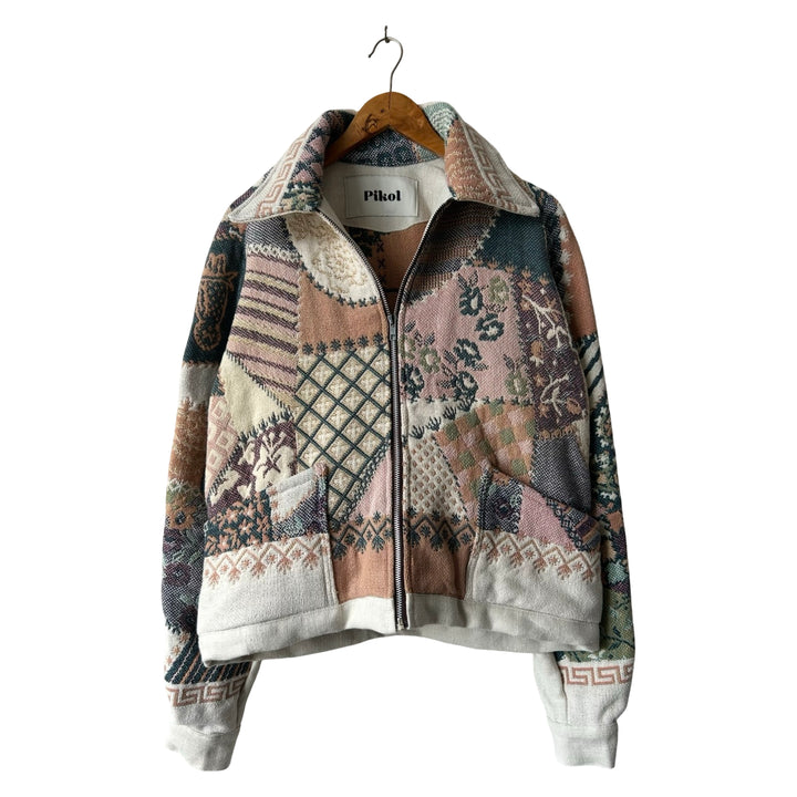 Patchwork Sports Jacket