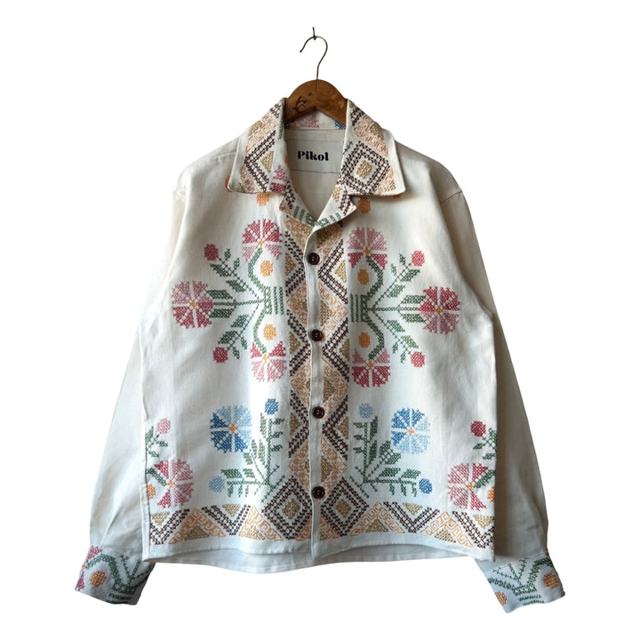 Cross-stitched Flowers