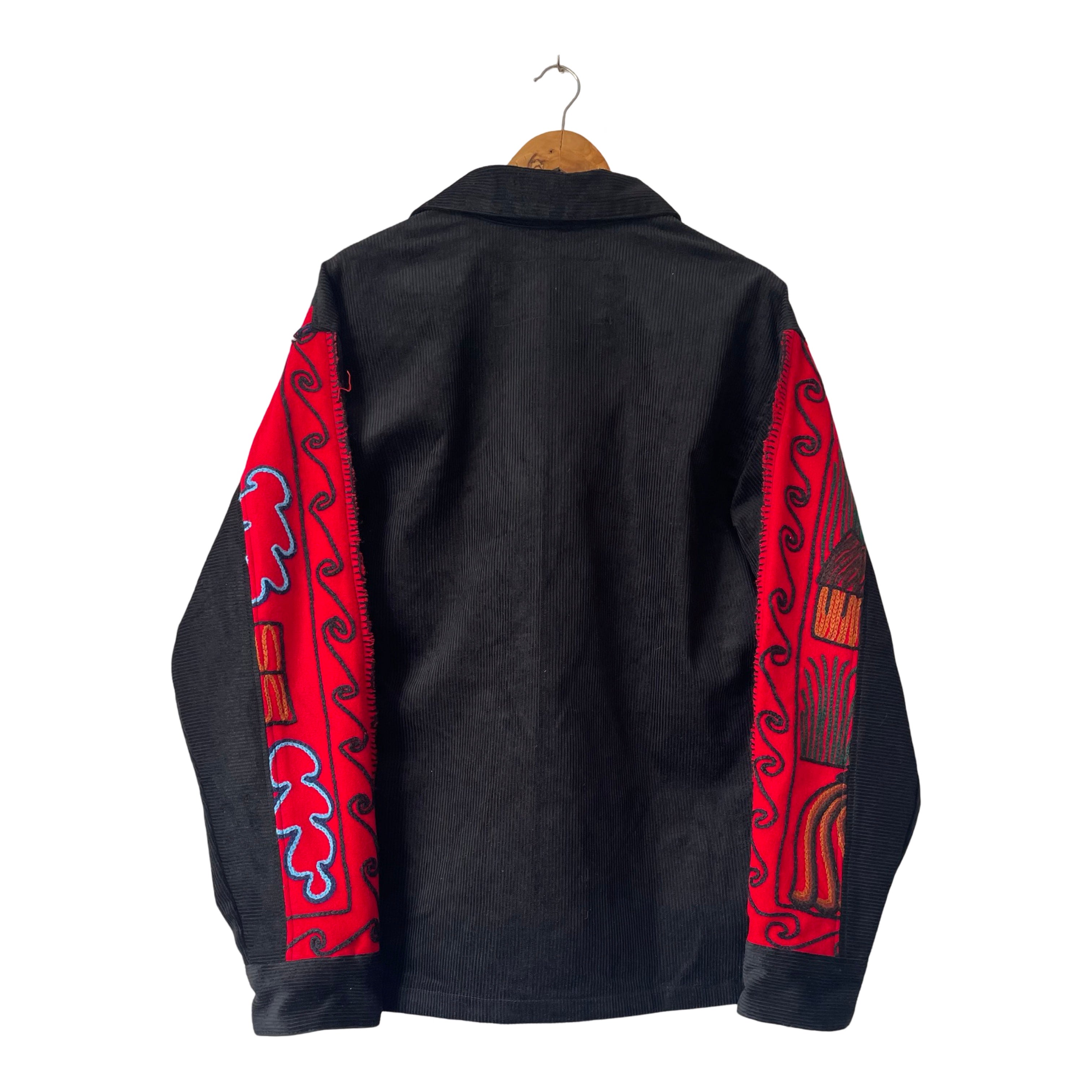 Peruvian Tapestry Jacket - Red