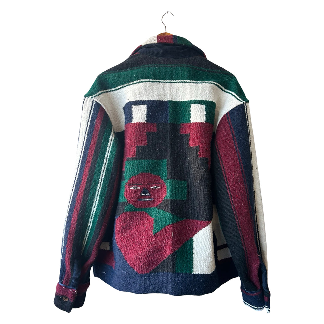 Woven Blanket Overshirt