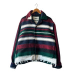 Woven Blanket Overshirt