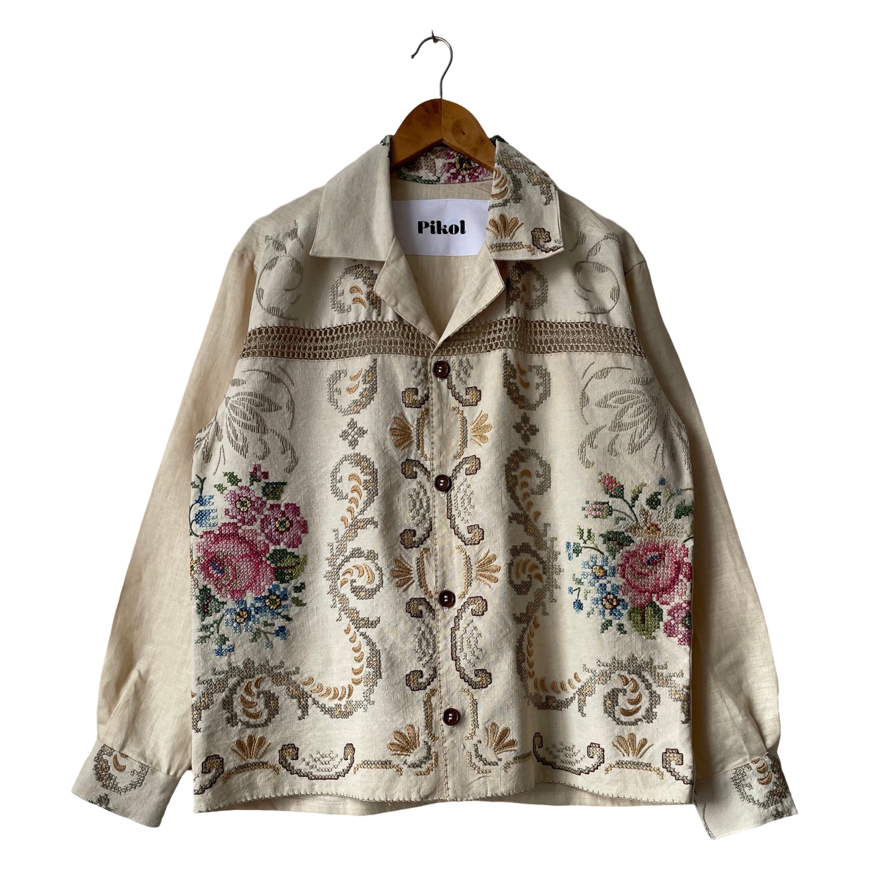 Antique Cross-stitch Flowers