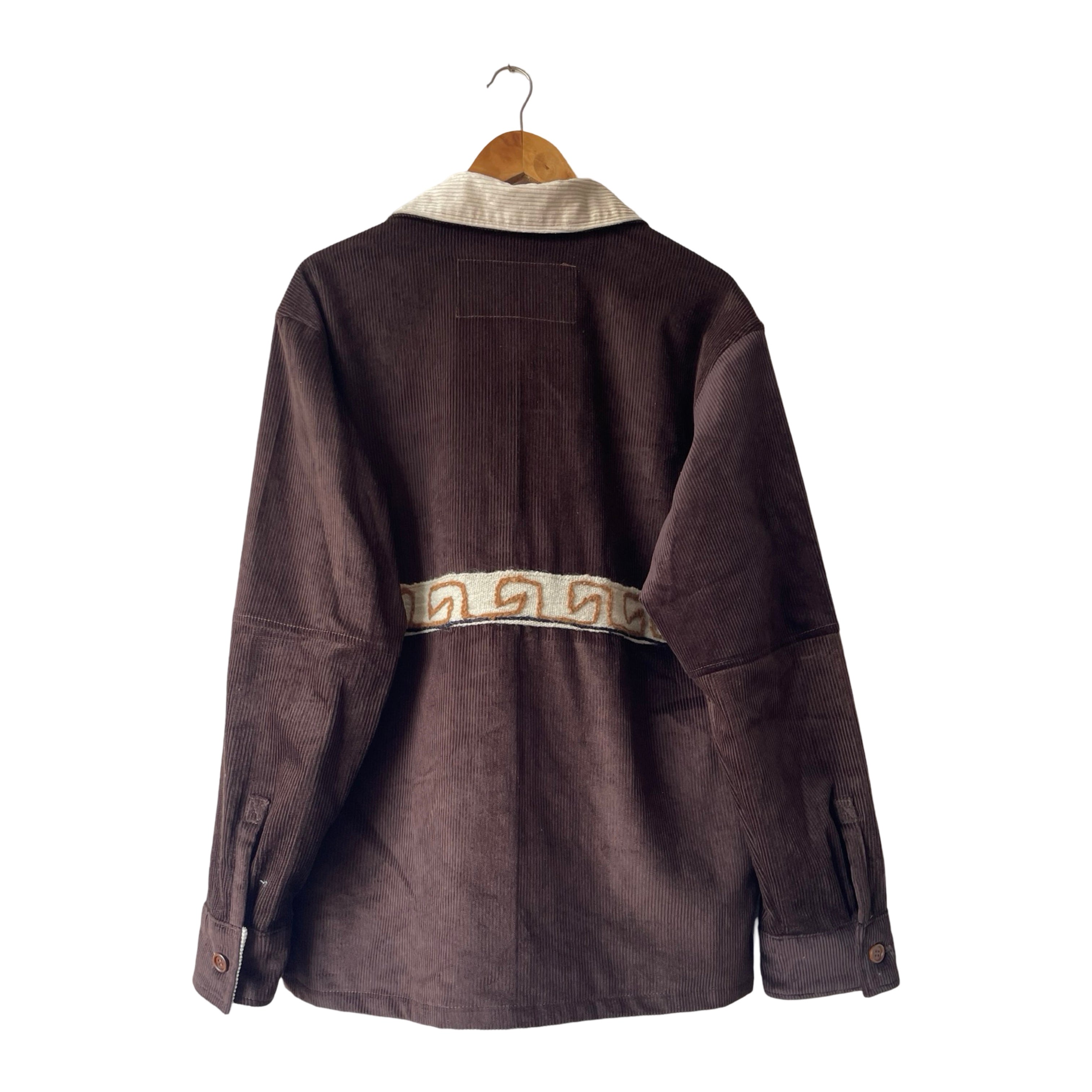 Peruvian Jacket - Brown Corduroy
