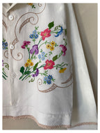 Antique Cropped Floral