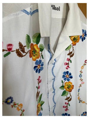 Floral Work Shirt