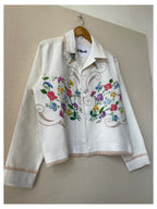 Antique Cropped Floral