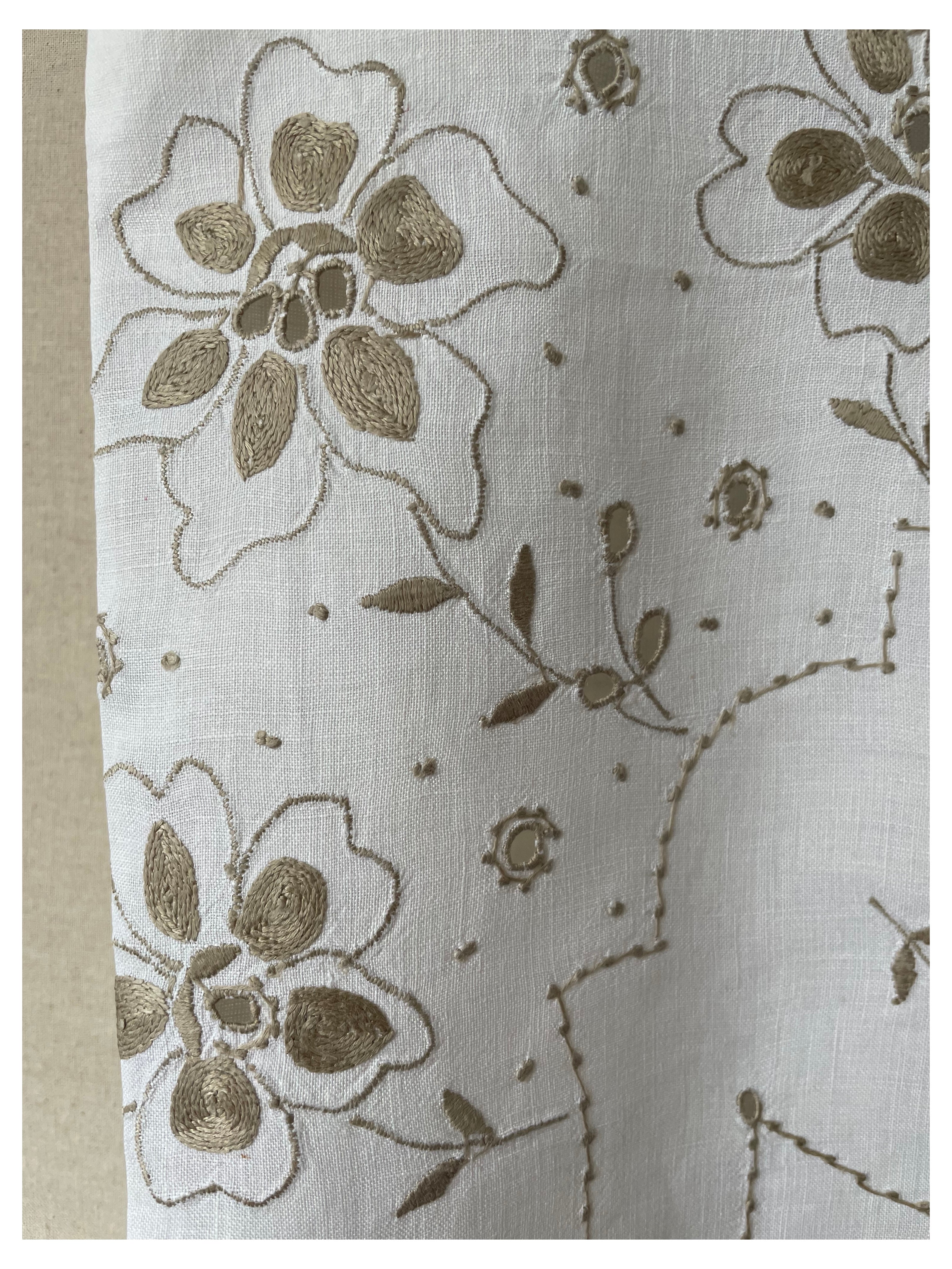 Floral Cutwork