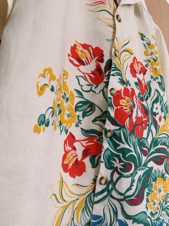 61. 50's Floral Print