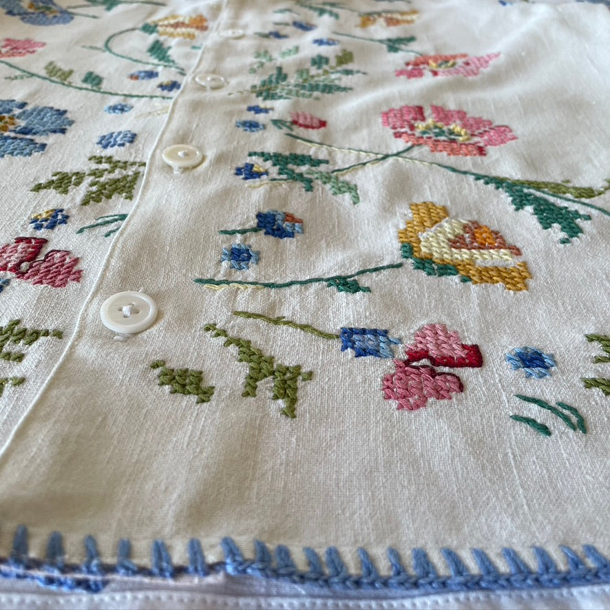 Floral Cross-stitch