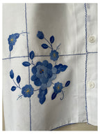 Blue Appliqué