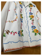 Floral Work Shirt