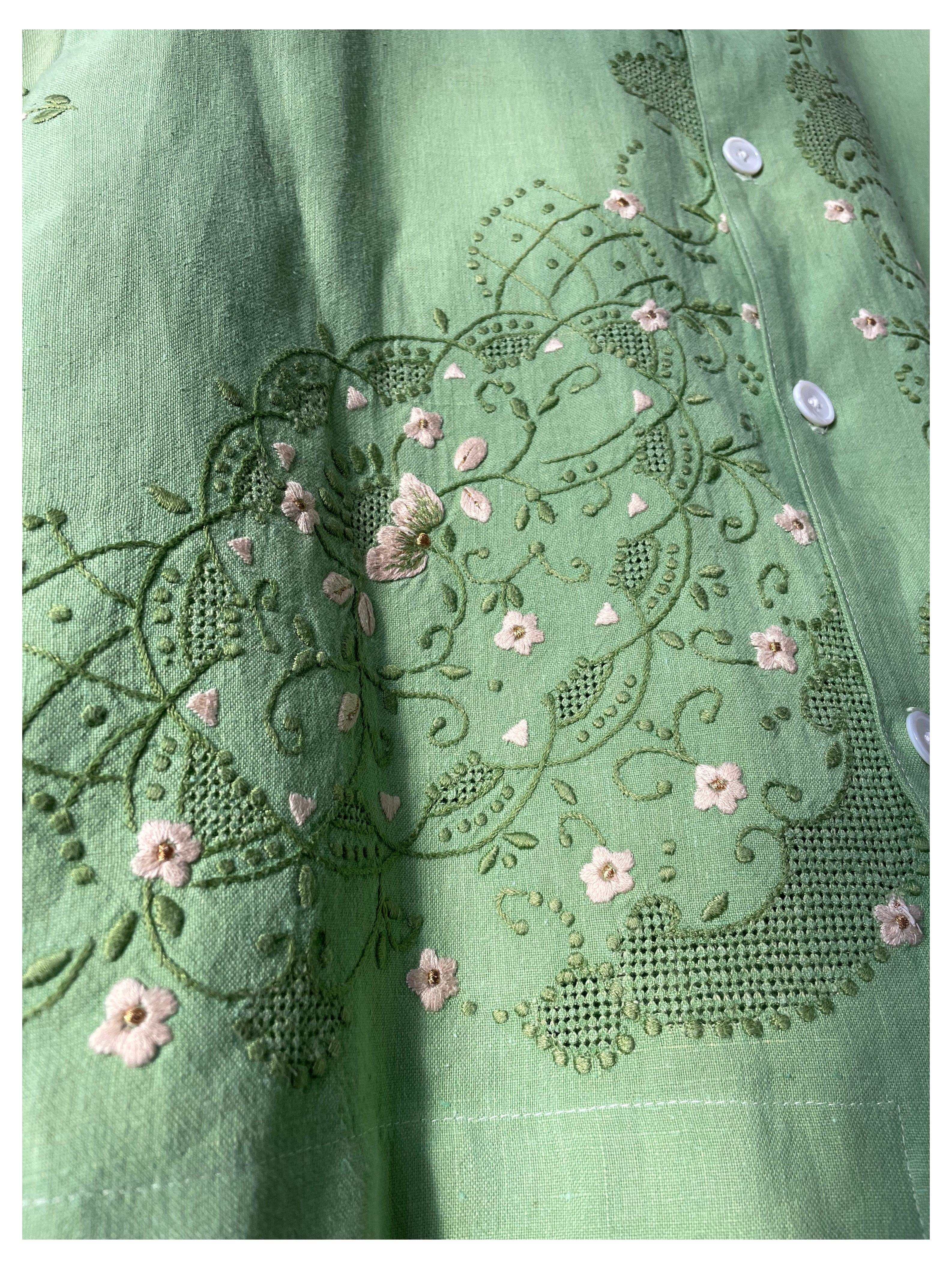 Green Floral