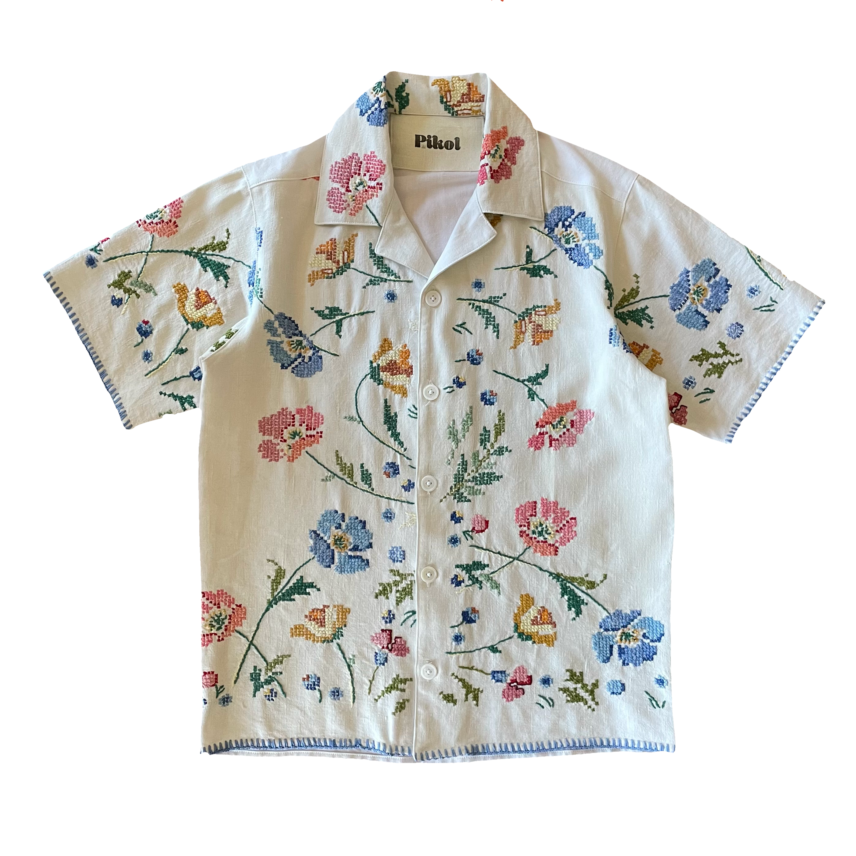Floral Cross-stitch