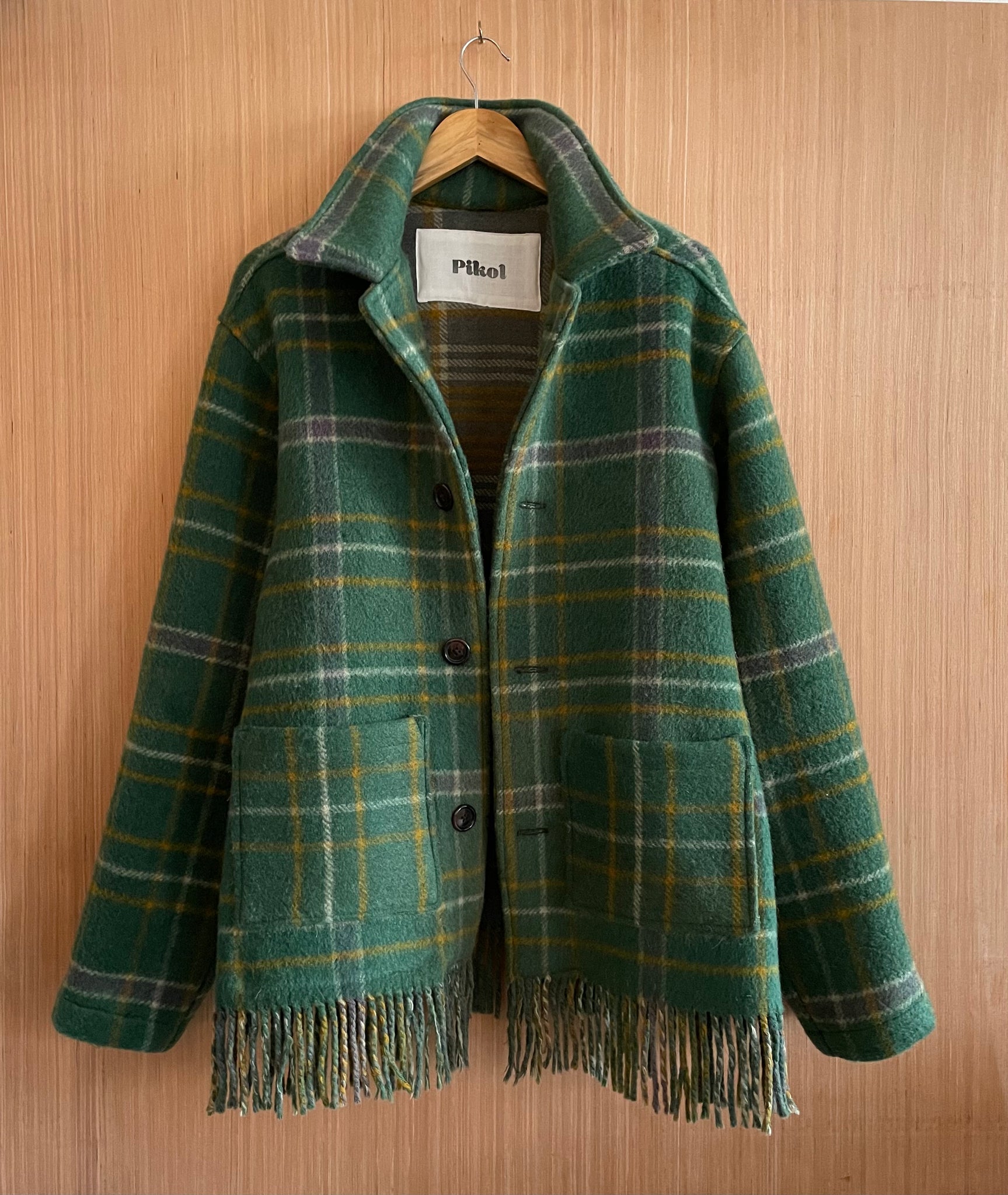 Wool blanket jacket sales