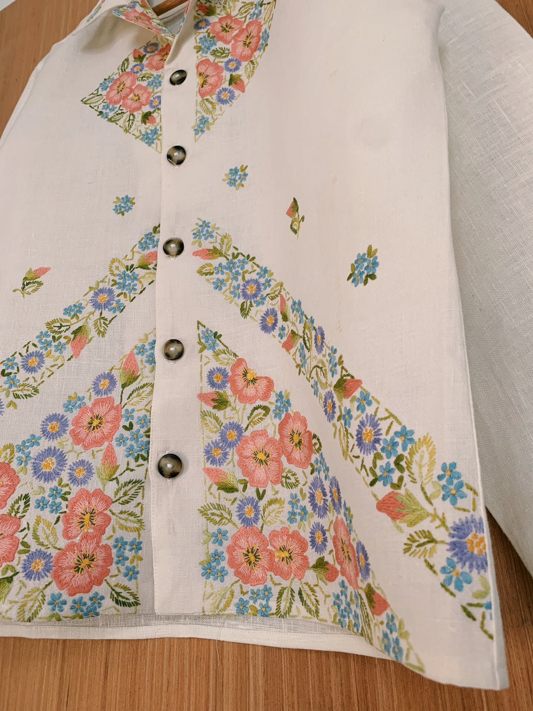 Floral Work Shirt