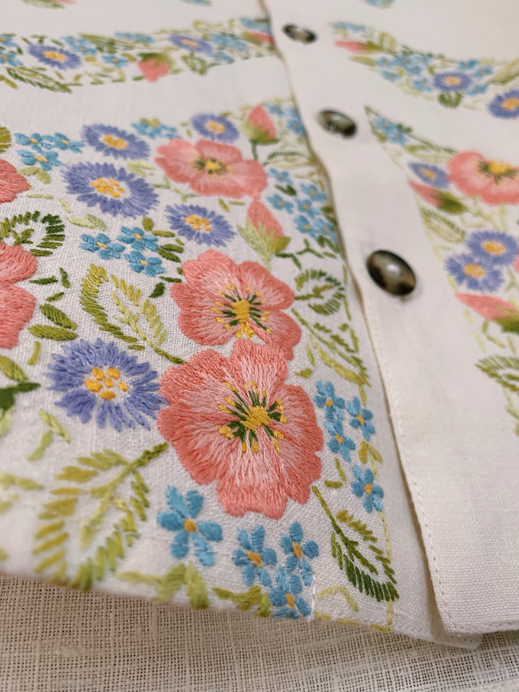 Floral Work Shirt