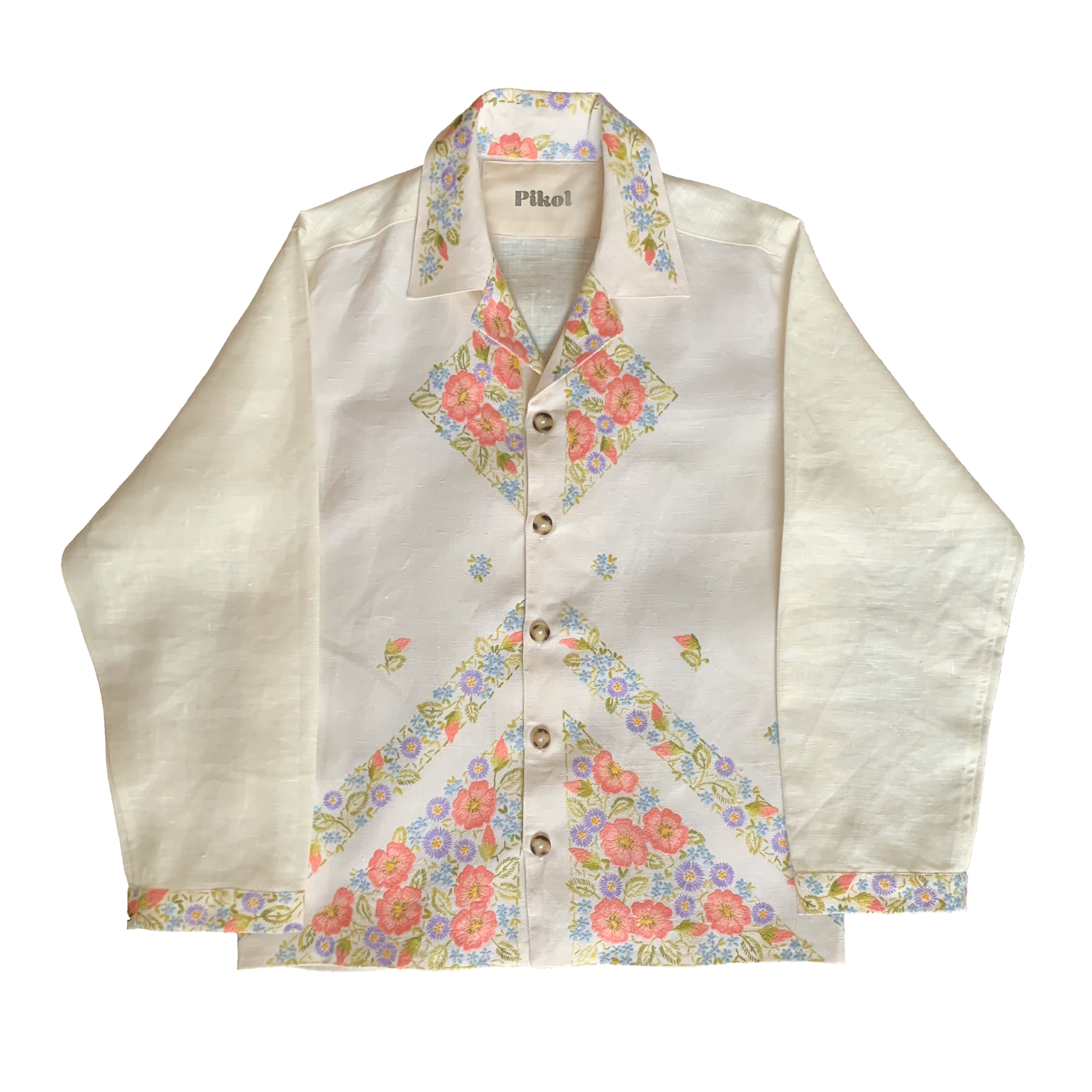 Floral Work Shirt