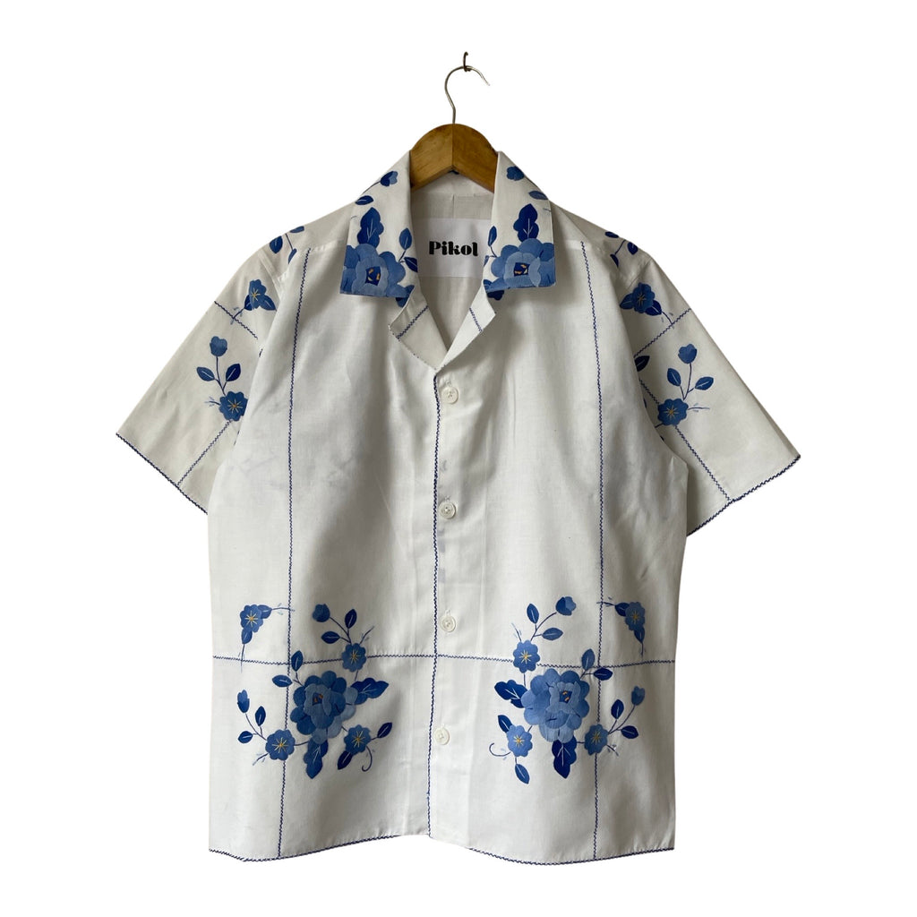 Blue Appliqué