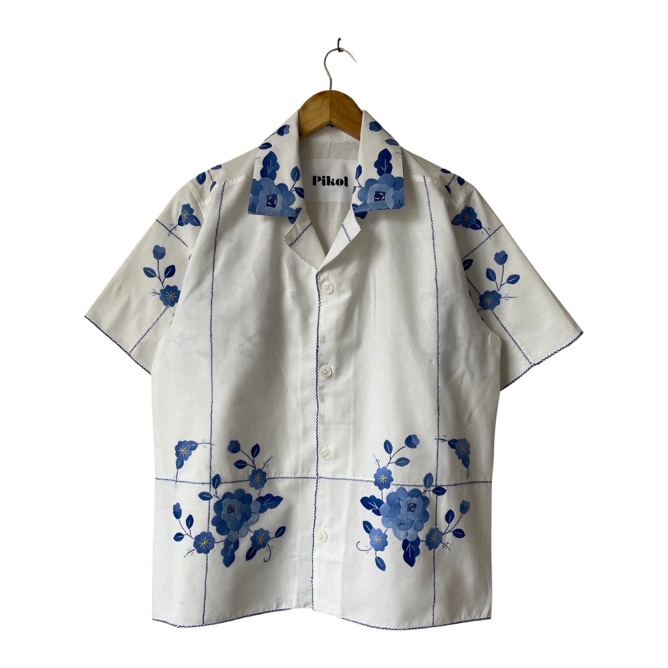 Blue Appliqué