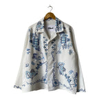 Cross Stitch Blue Willow